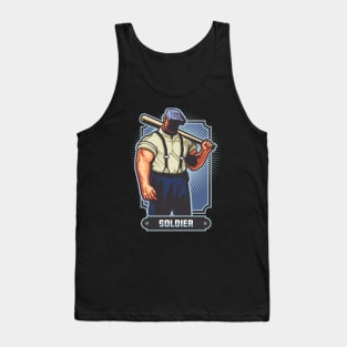 Character Metaphor- Mafia Mobster Soldier Tank Top